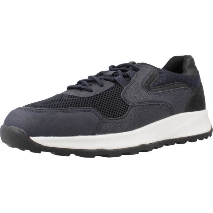 Geox Baskets GEOX U TERRESTRE Bleu - Homme - Lacets - Synthétique - Plat