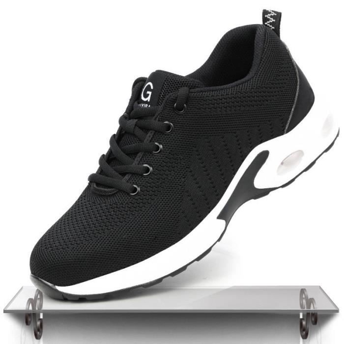 Chaussure De Securite Hoe Et Fee Sans Lacet, -8025 Basket De Securite Hoe Ontante Legere