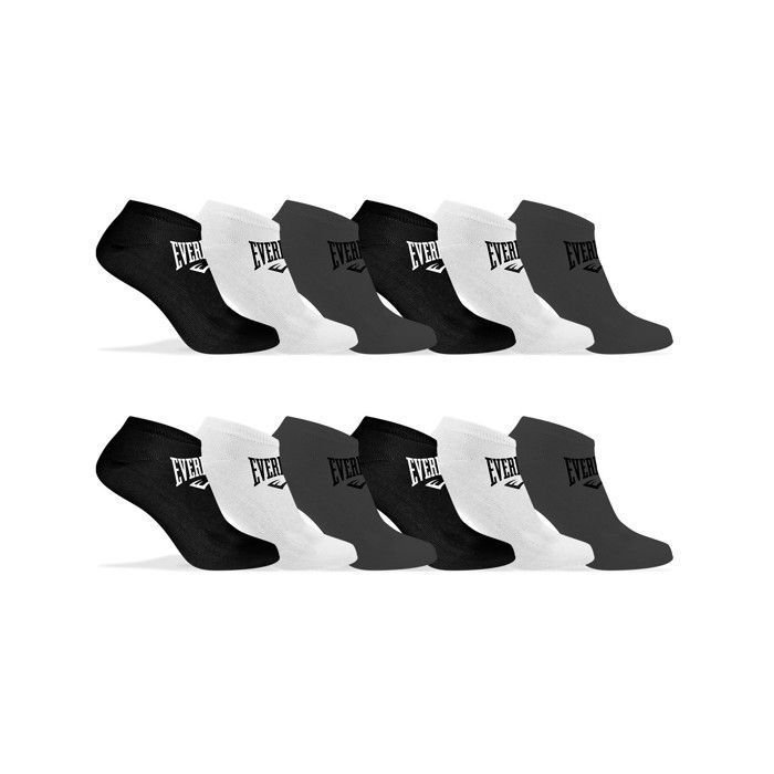 Lot De 12 Paires De Chaussettes (soquettes) Homme Coton - Taille 39-42 - Multicolore - Neuf étiqueté