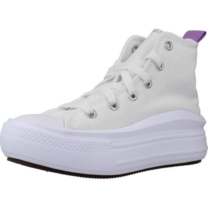 Sneakers Converse Haute Blanche Fille Converse Blanche Femme