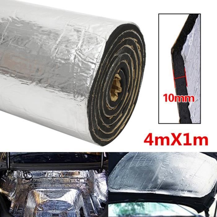 NEUFU Isolation Sonore Thermique Voiture capot moteur Bruit Coton imperméable autoadhésif