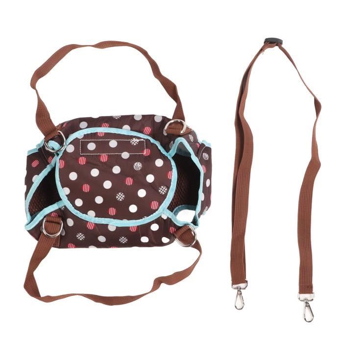 Meilleurs prix pour Harnais de levage pour chien - SALUTUYA - Café - Confortable - Respirant - Taille petite