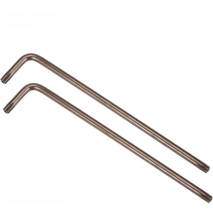 Set De Clés Angulaires Hexagonales Allen, Support En Plastique Alyco Orange