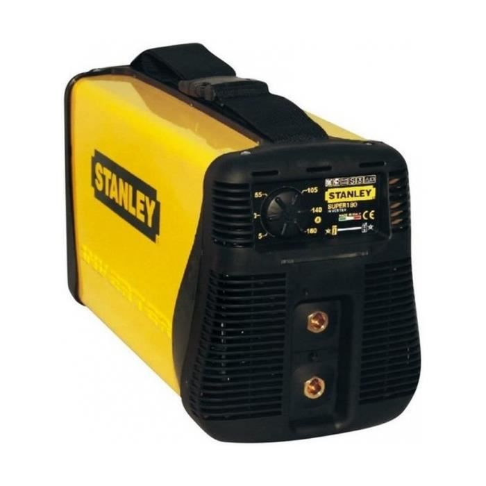 Poste à souder inverter STANLEY SUPER 180TIG Fonction TIG LIFT Système HOT START ANTI SICKING