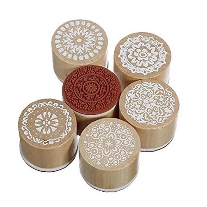 JINJUMEI 22 Pièces Tampon Caoutchouc et Bois, Timbre Végétal Vintage, Jeu de Tampons des Plantes pour Bricolage, Dessins, Lettres, Cartes, Scrapbooking