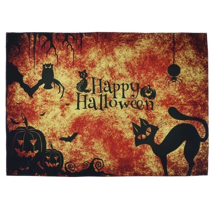 Toile De Fond Effrayante Pour Halloween Château De Nuit Sombre, Toile