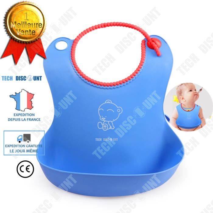 TD® bavoir bebe fille garcon coton recuperateur naissance absorbant 6 mois  enfant souple maternelle eponge protege taches repas - Cdiscount  Puériculture & Eveil bébé