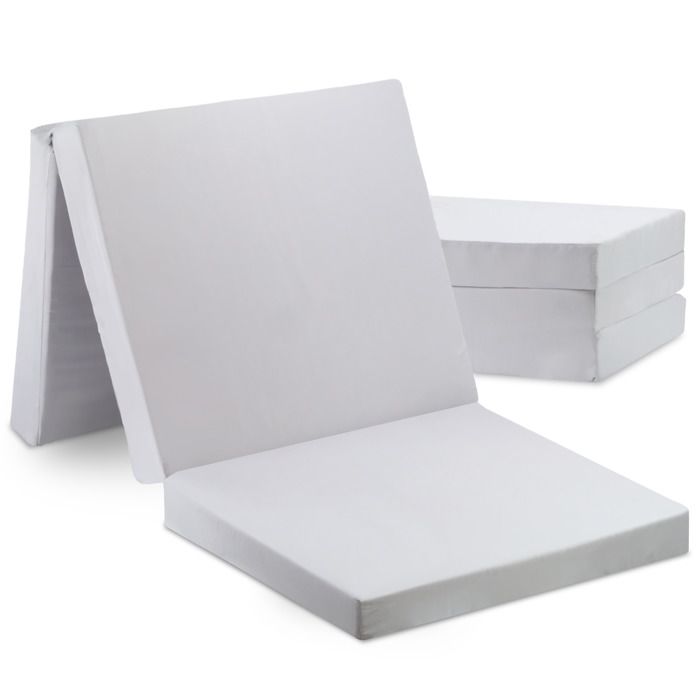 VITALISPA®MATELAS PLIABLE PLIANT lit d'invité couchette lit de voyage Anthracite EUR 64,90 - FR