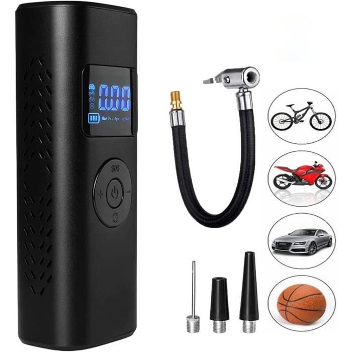 Pompe à vélo électrique Mini pompe à vélo-maximum 120 psi-pompe à vélo