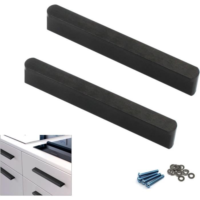 Pack De 2 Poignées De Tirage Anneau En Zinc, Design Moderne Pour Portes Coulissantes