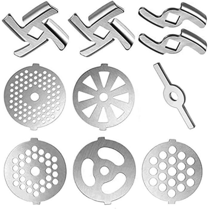Fdit Lames De Hachoir à Viande 46 Mm En Acier Inoxydable - Pièces De Rechange Tranchantes Et Durables