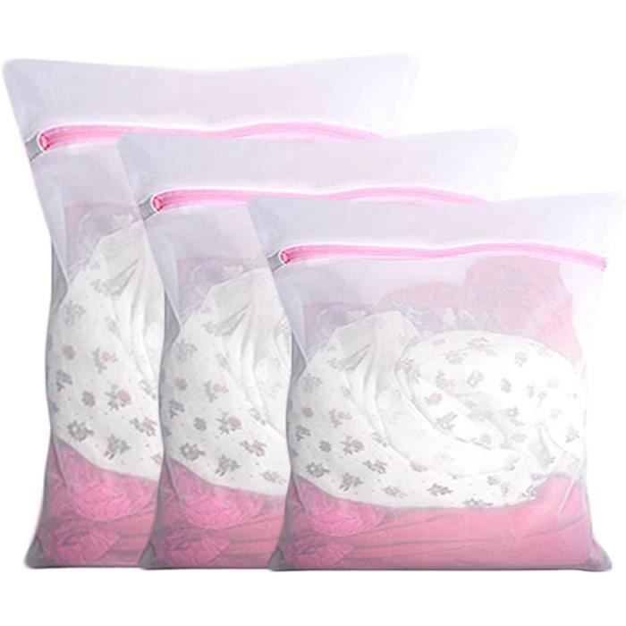 Leifheit Lot de 3 Sacs à Linge en 3 Tailles pour jusqu'à 2 kg de Linge, Sac de Lavage pour Un Nettoyage en Douceur, Sac de Lavage av - Autre accessoire soin
