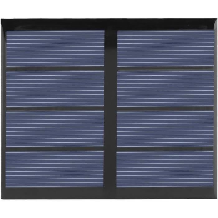 Panneau Solaire Mini 2.5W 6V ZONADAH - Chargeur DIY Pour Camping, Jardin, Projets