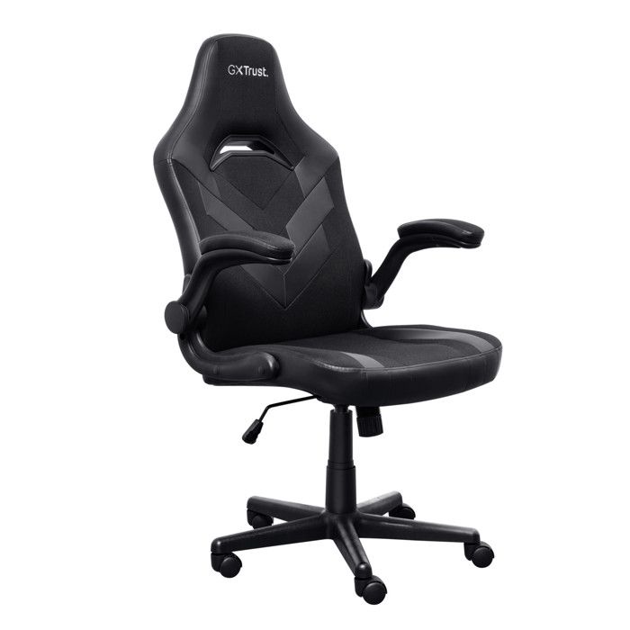 Chaise Gaming - TRUST - GXT 703 Riye - Réglable en hauteur - Siège inclinable - Noir