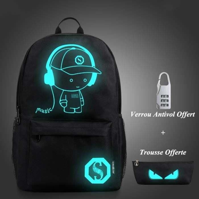 cartable roulette lumineuse