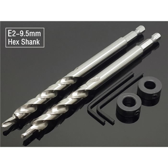 Sourcing Map Foret Hélicoïdal Mèche à Tige Réduite 16,5 Mm En Acier