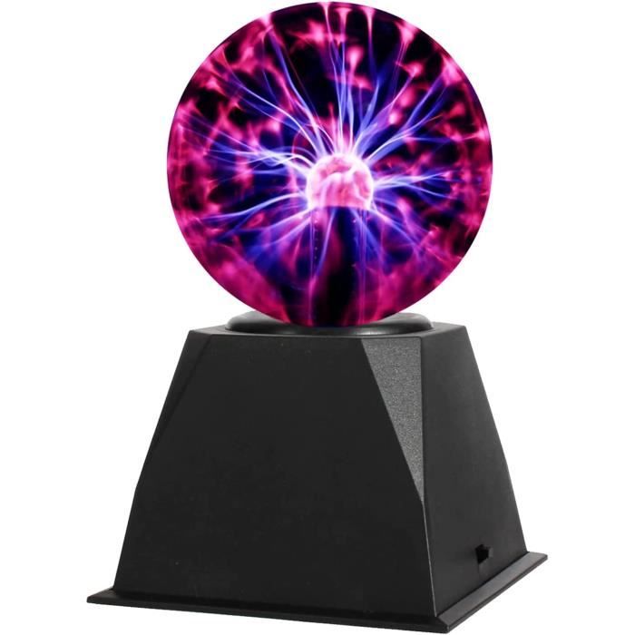 Theefun 8 Pouces Boule Plasma Magique, Lumière de Boule Touch Sensible  Tactile Cristal Sphère Jouets pour Cadeaux De Noël : : Luminaires  et Éclairage