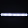 Atyhao DRL de voiture LED Paire de Bande de Feu de Circulation Diurne LED Clignotant Couleur de Lumière Jaune Blanche Étanche(27,5-1
