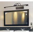 Noir LED Lampe pour Mirior Blanc Froid 6000K Américain Eclairage de Salle de Bain Applique Mural Rural Tableaux Luminaire-1