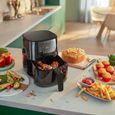 Philips HD9252/90 Airfryer Compact Noir - Bien plus qu'une friteuse : faites cuire, frire, rôtir et griller tous vos aliments-1