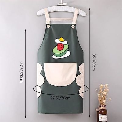 Lot De 2 Tabliers De Cuisine Avec 2 Poches