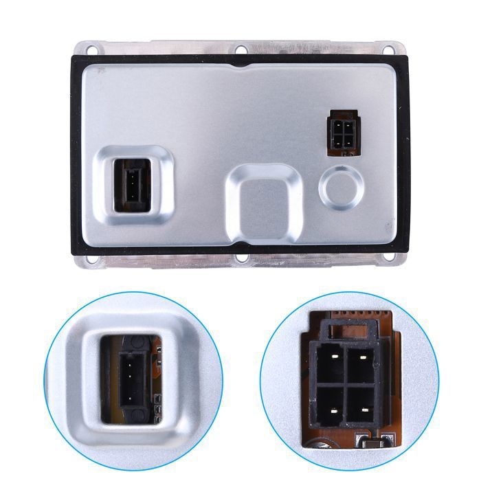Lntyq HID Xenon Ballast Unité de Commande de Phare 4 Broches Compatible avec A4 E81 E87 C4 Seat Opel Volvo P-assat B6 3D0907391B 8E0907391A LAD5GL