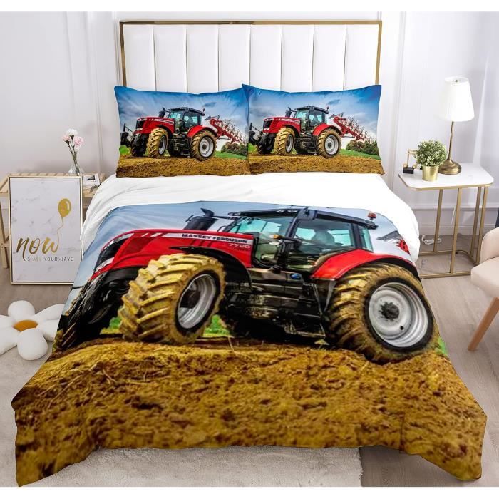 Housse de Couette Dragon Ball Z, Parure de Lit Dragon Ball Super Motif 3D Housse Couette - avec
