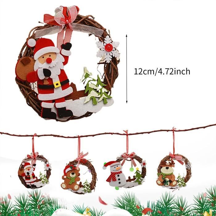 Grandes poupées, figurines Père Noël et bonhomme de neige rétractables, jouets de Noël Elk, décoration d'arbre de noël, de couleur rouge, cadeau idéal pour enfant - Historique des prix et avis