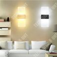 TD® Moderne Lampe LED Applique Murale Interieur Éclairage Mural Lumières pour Cuisine Escalier Chambre lumière chaude blanche (14 *-2