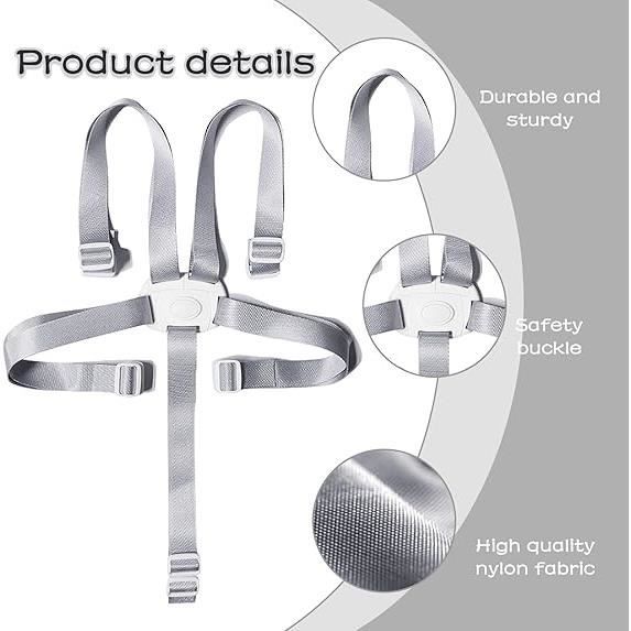 Harnais De Sécurité Pour Chaise Haute Bébé Portable Et Universelle