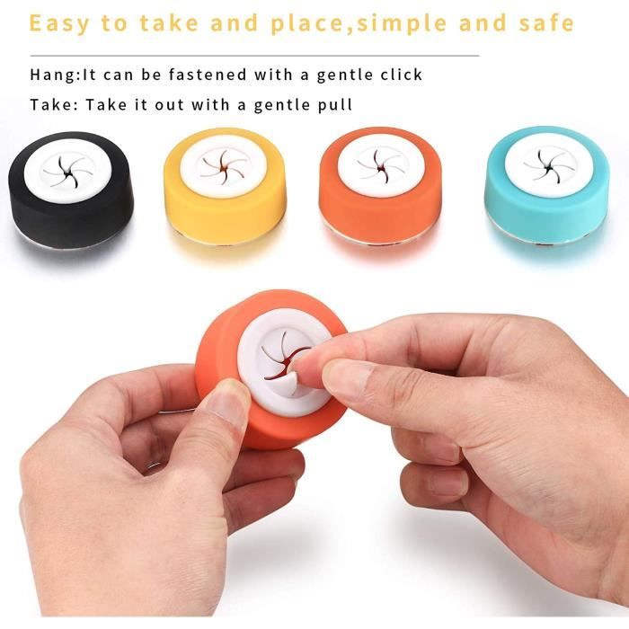6 Porte-torchons Autocollants Sans Perçage - Acier Inoxydable - Pour Cuisine, Salle De Bain