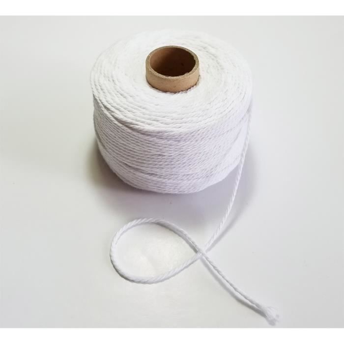 Pelote laine blanche - Cdiscount
