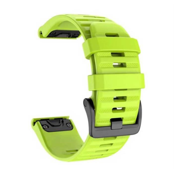 Bracelet de Montre pour Garmin Fenix 6X / 6X Pro, Fenix 5X / 5X Plus, Fenix  3/3 HR Accessoires, Bande de Largeur QuickFit 26mm , - Achat/vente bracelet  de montre - Cdiscount