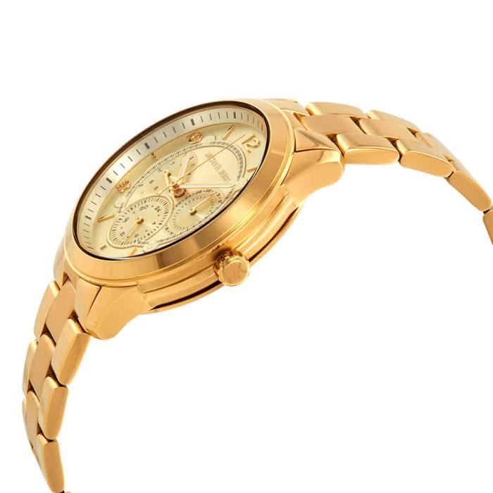 Montre Bracelet MICHAEL KORS Montre femme piste cadran dor mk6588