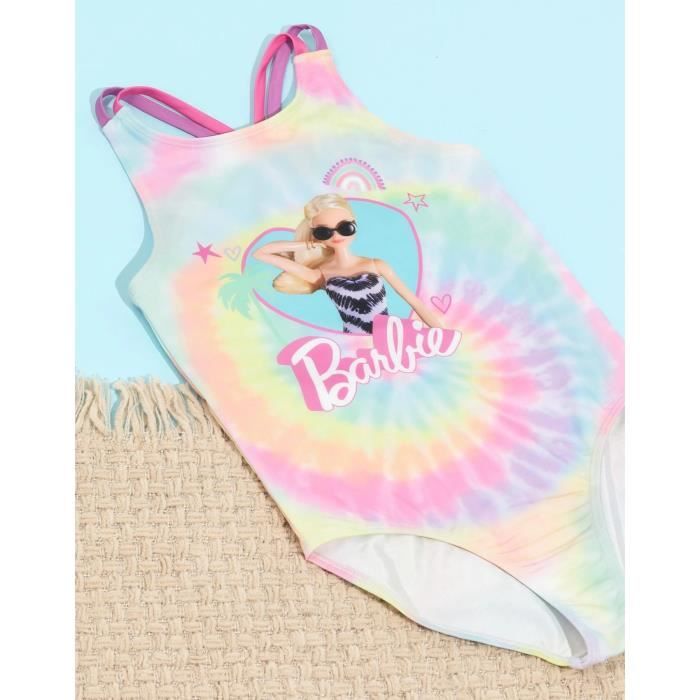 Barbie Maillot de bain Fil Rose bleu jaune Cdiscount