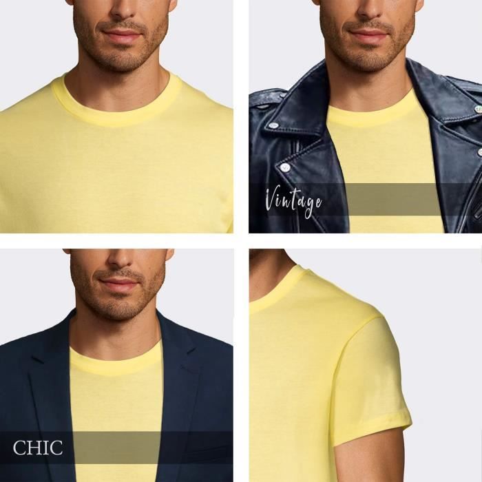 Tee shirt année 70 discount homme