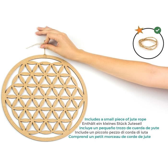 Attrape Rêves Diy Suspension Fleur De Vie En Métal - Décoration Spirituelle Pour Yoga, Méditation Et Décoration Intérieure Suspension Fleur De Vie Métal Attrape Rêves Diy Suspension Fleur De Vie En Métal - Décoration Spirituelle Pour Yoga, Méditation Et Décoration Intérieure Suspension Fleur De Vie Métal