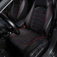 Goodman-Lot de 2 housses de siège avant de voiture classiques de luxe en simili cuir imperméable pour siège de voiture Compatible 6-3