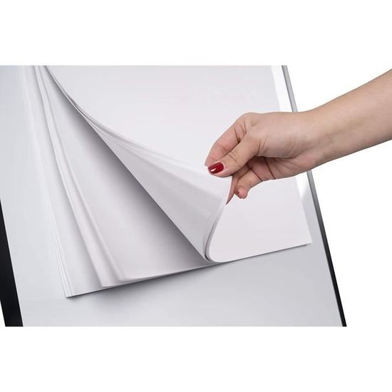 Sigel Bloc de feuilles pour paperboard MU165 Nombre de pages: 100  quadrillée 68 cm x 98 cm blanc - Cdiscount Beaux-Arts et Loisirs créatifs