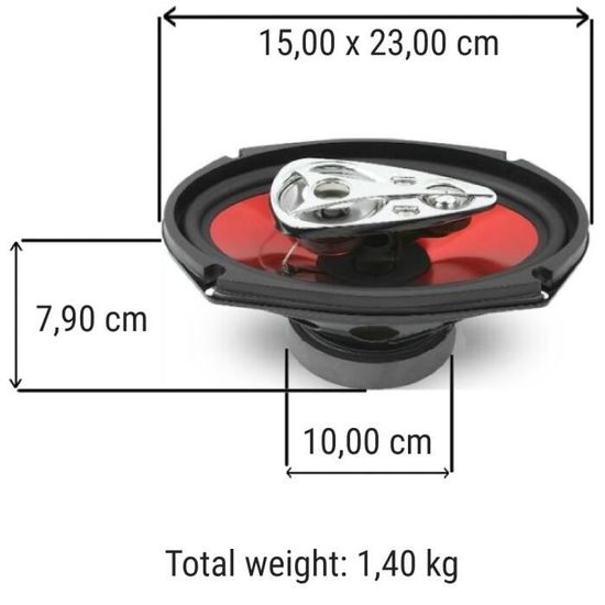 2 BOSS AUDIO SYSTEMS CH6950 haut 
