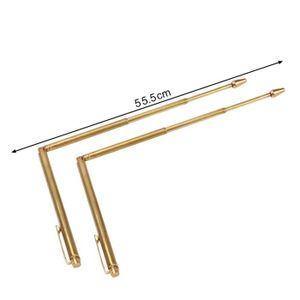 Baguettes De Sourcier En Cuivre - 30 Cm - Outil De Détection D'eau - Divination & Radiesthésie