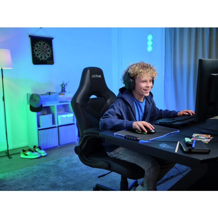 Trust GXT 703 Riye gamingstoel Zwart