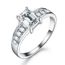 Sreema London Bague De Fiancailles En Argent Sterling 925