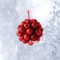 Immigoo φ20cm Grand Boule De Noel Deco Boule Noel Fête De Sapin Arbre Boule à Suspendre Intérieur Extérieur Galvanisé Rouge