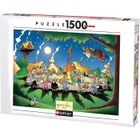 Puzzle 1500 pièces Astérix - Nathan - Dessins animés et BD - Garantie 2 ans