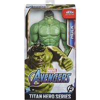 Figurine Hulk Titan Hero Deluxe - MARVEL - Avengers - 30 cm - Pour Enfant - Extérieur