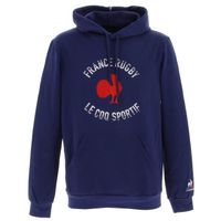 Sweat capuche hooded Ffr fanwear hoody n1 m bleu fr intense - Le coq sportif