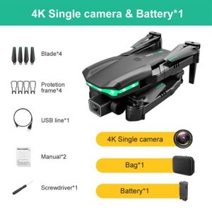 DRONE Caméra unique 4K-Drones RC pliables KK3 Pro Mini D