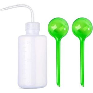 Lot De 4 Flacons Pissettes Avec Paille Flexible - 250 Ml, Gradués, Pour Nettoyage Et Arrosage Précis