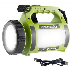 3-Modes de projecteur avec rouge lumière stroboscopique Alimenté Par Batterie lampe de poche Outdoor COB DEL